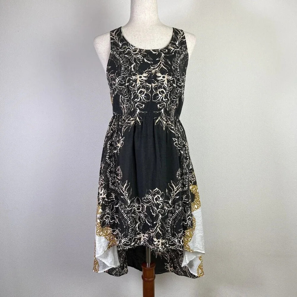 Free‎ People High Low Dress Size Small Russian Plate Lace Open Back Sleeveless